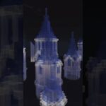 【マイクラ 建築 ガラスの家】幻想的な夜　マイクラ #minecraft #マインクラフト #マイクラ建築