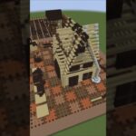 【マイクラ 建築 お菓子の家】マイクラで建築　お菓子の街のお菓子の家　マイクラ #minecraft #マインクラフト #マイクラ建築