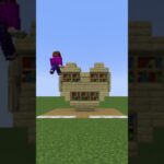 【マイクラ】シンプルに飾れてお洒落に見える本棚を建築してみたい#minecraft #shorts