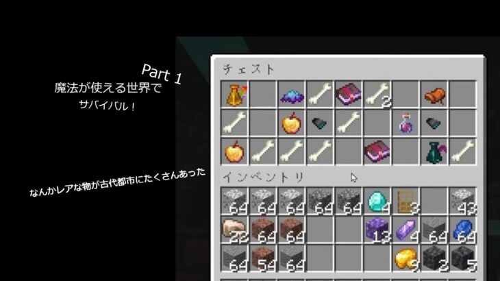 魔法が使える世界でサバイバル！part1