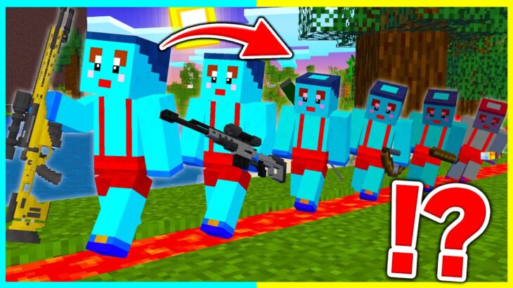 死ぬたびに最強スナイパーをゲットできるマインクラフト 【まいくら / マインクラフト】