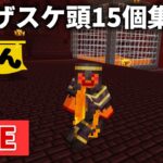 🔴【マイクラ】ウィザー５体分のウィザスケの頭を集めに行きます【ウドンクラフト】