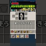 【マイクラ】お前ら！いかにバンドルが有能かわかる？ #マイクラ#バンドル #シュルカーボックス