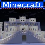 【マイクラ 建築 雪】雪の夜を作る022　　Minecraft　マイクラ