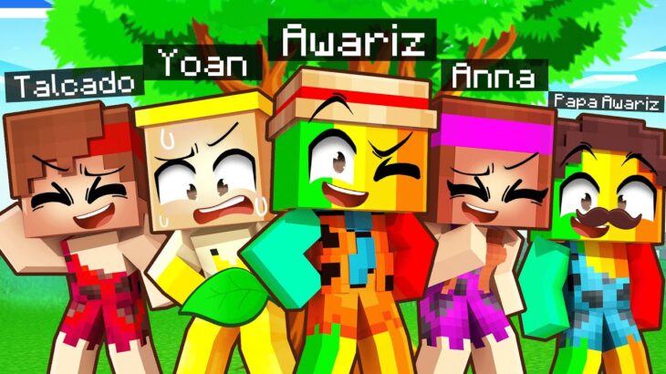 10 AMIS sur une Ile PRÉHISTORIQUE sur Minecraft !