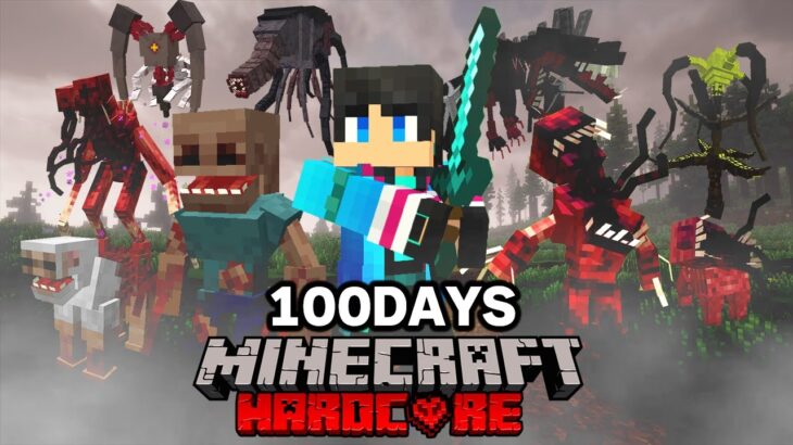 寄生された世界で100日ハードコアサバイバル【 マイクラ / マインクラフト 】