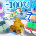 -100℃の北極でサバイバルした結果！？【まいくら / マインクラフト】