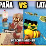 100 Jugadores SIMULAN el DESCUBRIMIENTO de AMÉRICA en Minecraft