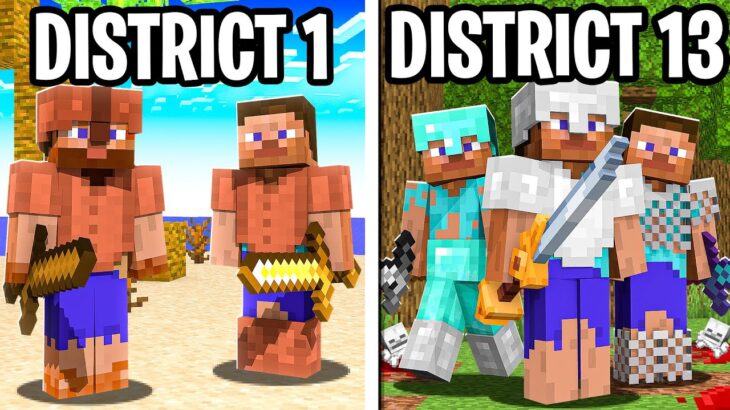 100 Players Simulate THE HUNGER GAMES in Minecraft!