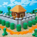 1000 Creepers Attack Defence in the Safest House in Minecraft – LEGO Minecraft Animation