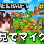 【マイクラ】一級建築士が建築しながら初見でマイクラを配信 #28【Minecraft / マインクラフト / 配信 / 実況】