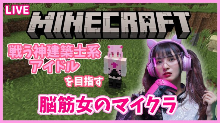 #4 村人取引とエンチャントデビュー！戦う神建築士系アイドルを目指す脳筋女の実況【Minecraft】❣概要欄必読❣【マインクラフト】