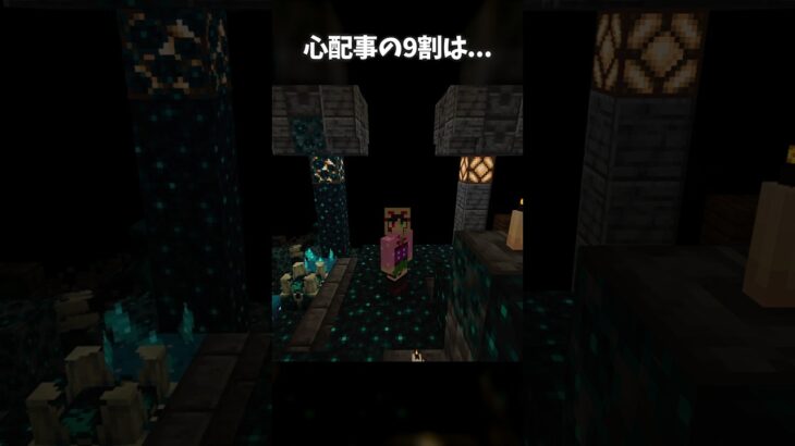 心配事の9割は… #minecraft #マイクラ #vtuber  #新人vtuber  #バズれ
