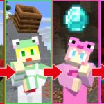 【マイクラ】メンバーと以心伝心しろ!!マイクラでブロックしりとりしてみた【AMPTAKxCOLORS】【アンプタック】