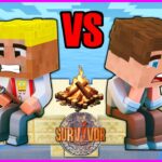 EFEKAN VS ALPEREN SURVİVOR YARIŞMASINA KATILDI!😱 – Minecraft