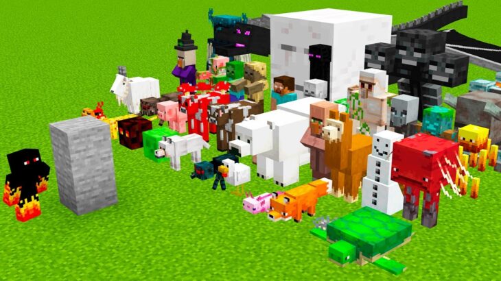 Esconde Esconde dos Mobs do Minecraft