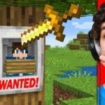 Eystreem is WANTED in Minecraft