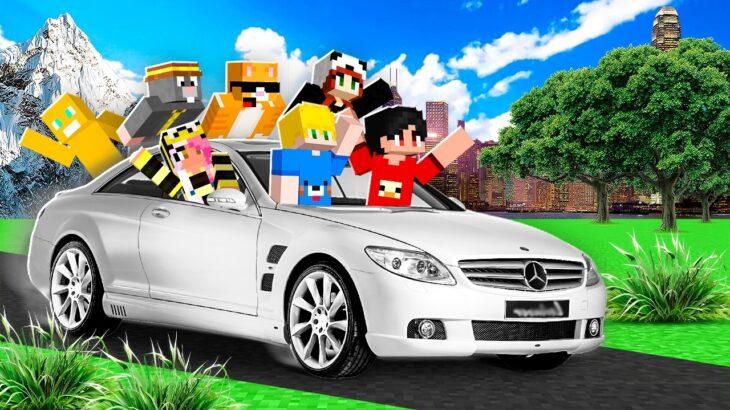 Fizemos a Maior Viajem Realista com os Amigos no Minecraft!