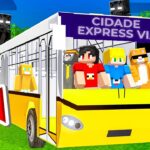 Fizemos a Maior Viajem de Ônibus com os Amigos no Minecraft!