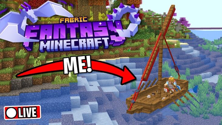 🔴 HUGE DAY ON THE SERVER!! (big adventure!!) | New Fantasy Minecraft SMP | LIVE