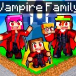 Having An VAMPIRE FAMILY in Minecraft!