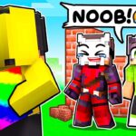 Hayatta Kalmak için İNŞA ET Yarışmasında Noob gibi davranıp OP Block ile Trolledim! | Minecraft