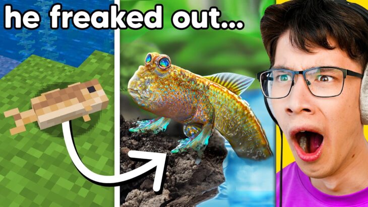 I Killed My Friends Minecraft Walking Fish, So I Got One in Real Life