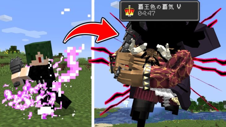 カイドウになって覇王色を纏う… 新ワンピースMODの世界でサバイバル！ #2【マイクラ】【マインクラフト】