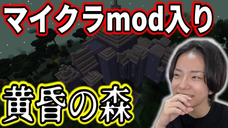 【マイクラ】MOD入れて黄昏の森やってみる！人生初MOD