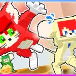 【アニメ】しいちゃんとネズミになってチーズをバレずに盗め！猫から逃げるマインクラフト！🐀🐈💨『トムとジェリー』【まいくら・Minecraft】よろずや🍭 × しいちゃんねる