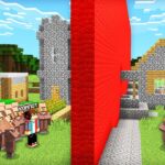 ЗАЧЕМ МЭР ПОДЕЛИЛ НАШУ ДЕРЕВНЮ КРАСНОЙ СТЕНОЙ ПОПОЛАМ В МАЙНКРАФТ | Компот Minecraft