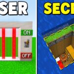 Minecraft: 5 NEW Secret Redstone Build Hacks!