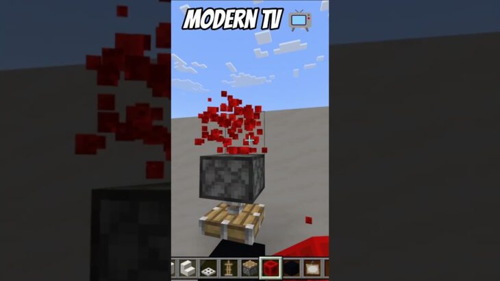 Minecraft Modern TV📺 (はいよろこんで) #minecraft #shortsfeed