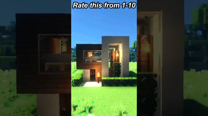 Minecraft Modern house #shorts #minecraft #minecraftbuilding