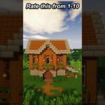 Minecraft house for survival #shorts #minecraft #minecraftbuilding