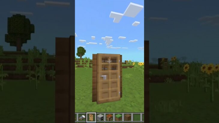 【Minecraft】1×1house！#shorts #minecraft #マイクラ #funny #fyp