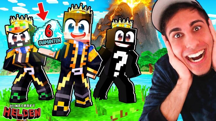 NEUER KÖNIGS KRIEGER CHEATET 6 DIAMANTEN in Minecraft Helden??? (FOLGE 2)