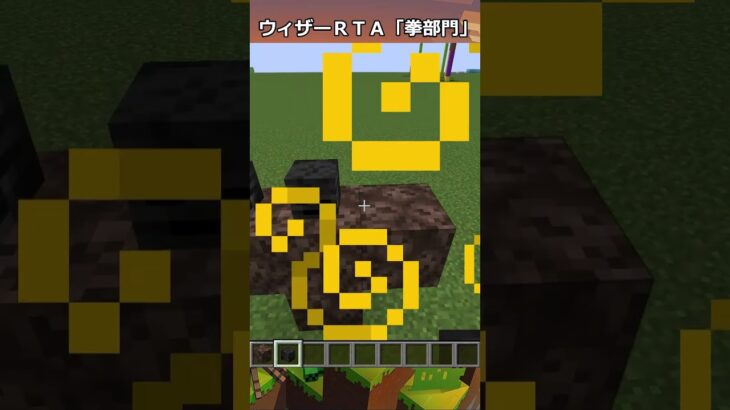 ウィザーRTA「拳部門」 #マインクラフト #マイクラ #minecraft