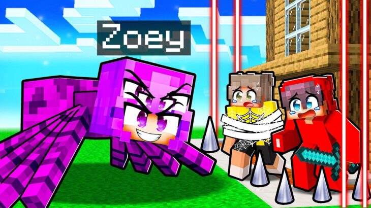 SPIDER ZOEY vs Most Secure Minecraft House