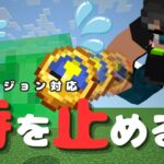 【マイクラSwitch対応・新バージョン対応】簡単に時を止めるコマンド【改良版】