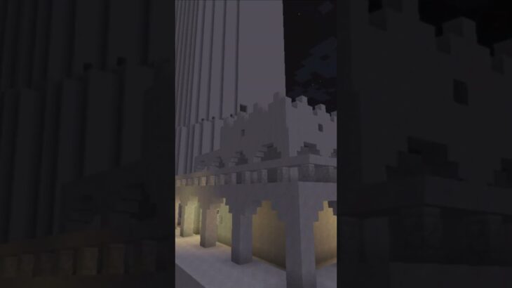 【マイクラ 建築 砂漠】砂漠の夜を作る　#minecraft #マインクラフト #マイクラ建築