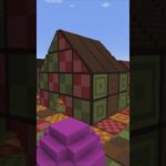 【マイクラ 建築 お菓子の家】マイクラで建築　お菓子の街のお菓子の家　マイクラ #minecraft #マインクラフト #マイクラ建築