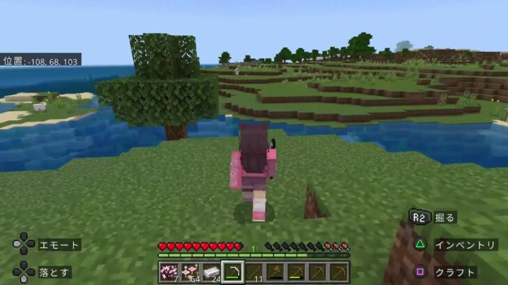 minecraft 家建てる マインクラフト ps5初見歓迎🎀  #雑談 #実況