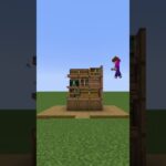 【マイクラ】シンプルに飾れてお洒落に見える本棚を建築してみたい#minecraft #shorts