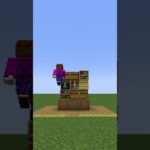 【マイクラ】シンプルに飾れてお洒落に見える本棚を建築してみたい#minecraft #shorts