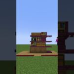 【マイクラ】シンプルに飾れてお洒落に見える本棚を建築してみたい#minecraft #shorts