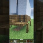 【マイクラ】簡単に作れる馬車のミニ拠点【マイクラ建築】#minecraft #マイクラ #shorts