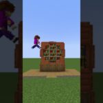 【マイクラ】シンプルに飾れてお洒落に見える本棚を建築してみたい#minecraft #shorts