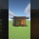 【マイクラ】簡単に作れるコンパクトなトウヒの拠点【マイクラ建築】#minecraft #マイクラ #shorts