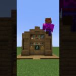 【マイクラ】シンプルに飾れてお洒落に見える本棚を建築してみたい#minecraft #shorts